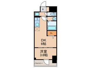 リヴェント福島野田の物件間取画像